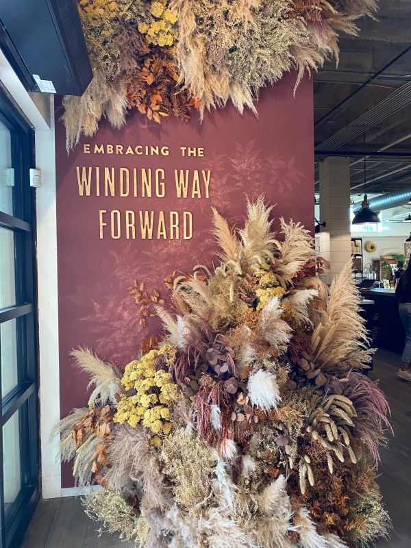 A summer installation at Magnolia Market
