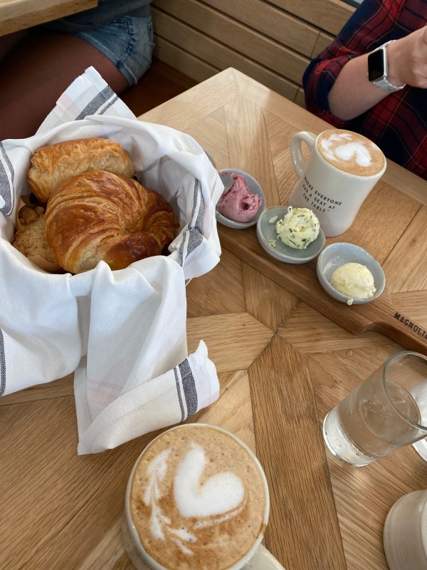 Breakfast bread at Magnolia Table